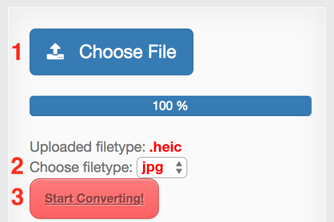 How to convert HEIC files online to JPG